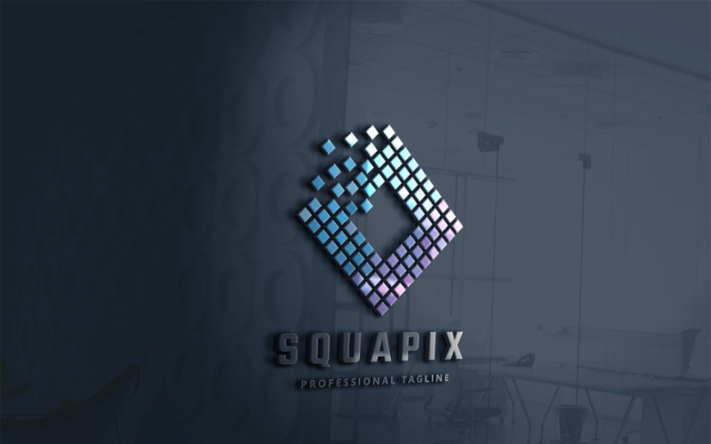 Download Шаблон логотипа "Squapix Logo Template" / Squapix Logo Template - Шаблон логотипа на тему графика brainstorm,buider,community,corporate,data,development,digital,entertainement,identity,information,ingelligence,interactive,lozenge,matrix,media,mosaic,network,photograph,pixel,productivity