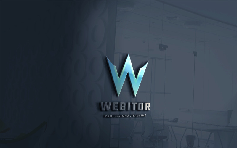 Download Шаблон логотипа "Webitor Letter W Logo Template" / Webitor Letter W Logo Template - Шаблон логотипа на тему графика agency,app,applications,branding,business,company,creative,design,developer,development,digital,ideas,marketing,modern,online,open source,premium,professional,programmers,seo