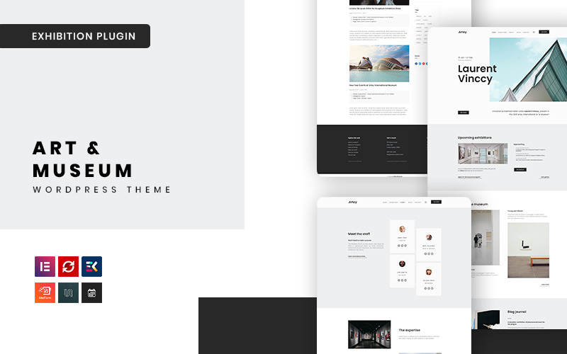 Art &amp; Museum WordPress Theme