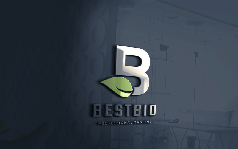 Download Шаблон логотипа "Best Botanical Letter Logo Template" / Best Botanical Letter Logo Template - Шаблон логотипа на тему графика agency,agent,agriculture,app,b letter,concept,develop,eco,ecology,farm,farmer,garden,green,house,leaf,letter b,media,mobile,natural,nature