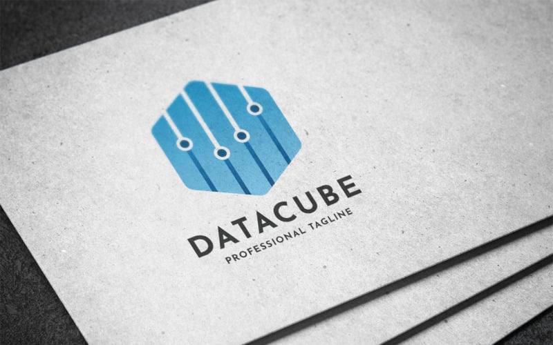 Download Шаблон логотипа "Data Cube Logo Template" / Data Cube Logo Template - Шаблон логотипа на тему графика app,brainstorm,blue box branding,builder,corporate,creation,creative,creativity,cube,cubic,cubical,data,development,dimension,entertainment,hexagon,hexagonal,idea,matrix,media