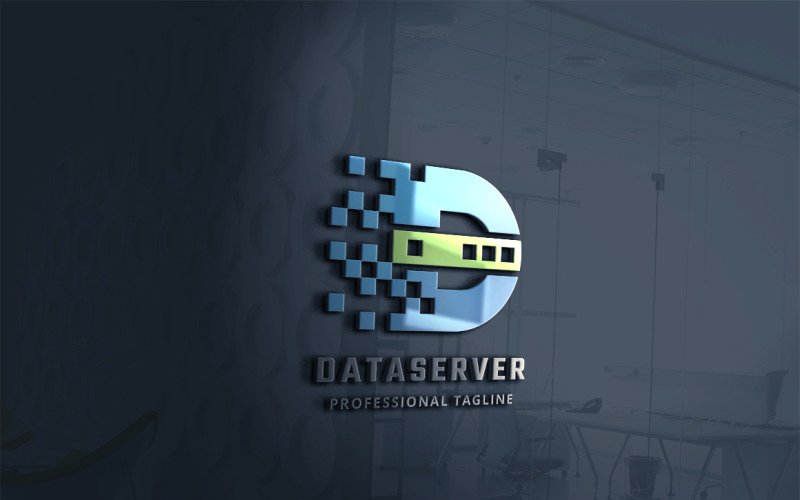 Download Шаблон логотипа "Data Server Letter D Logo Template" / Data Server Letter D Logo Template - Шаблон логотипа на тему графика clean,colorful,community,creative,data,design,developer,digital,entertainment,geek,globe,group,internet,it,media,mobile,modern,pixel,print,print ready