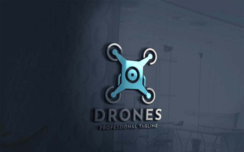 Download Шаблон логотипа "Drone Expert Logo Template" / Drone Expert Logo Template - Шаблон логотипа на тему графика air,camera,controller,drone,drone fix,drone logo,drone race,drone repair,experience,expert,fast,flight,helix,maintenance,mobile,monitor,pilot,professional,propulsion,protection
