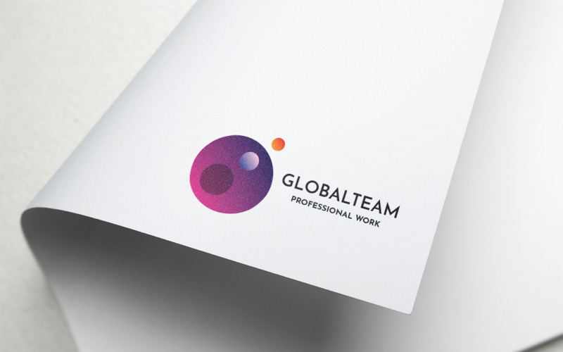 Download Шаблон логотипа "Global Team Logo Template" / Global Team Logo Template - Шаблон логотипа на тему графика agency,business,committee,community,connect,connection,data,firm,global,group,human,information,international,link,modern,network,professional,share,sharing,solution