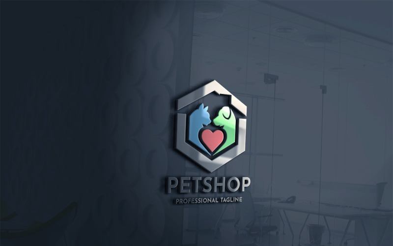 Petshop Logo Template #159940 - TemplateMonster