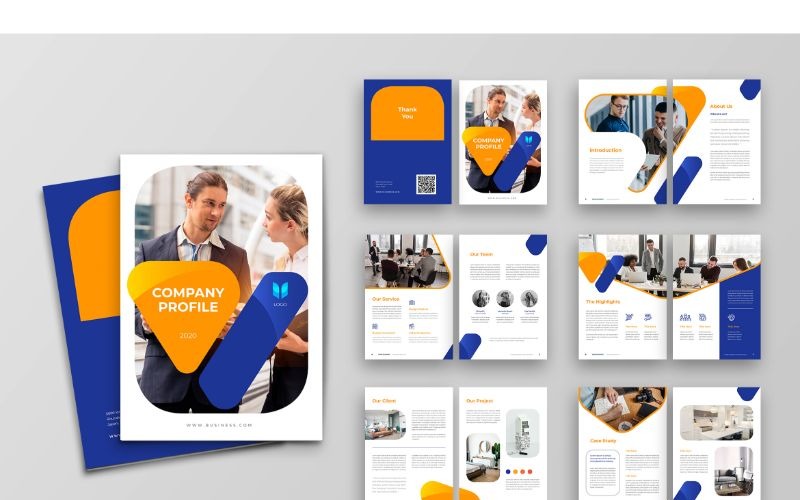 Download Фирменный стиль "CP 1 Business - Corporate Identity Template" / CP 1 Business - Corporate Identity Template - Фирменный стиль на тему графика company,profile,corporate,business,marketing,brochure,layout,document,a4,book,page,modern,multipurpose,catalog,information