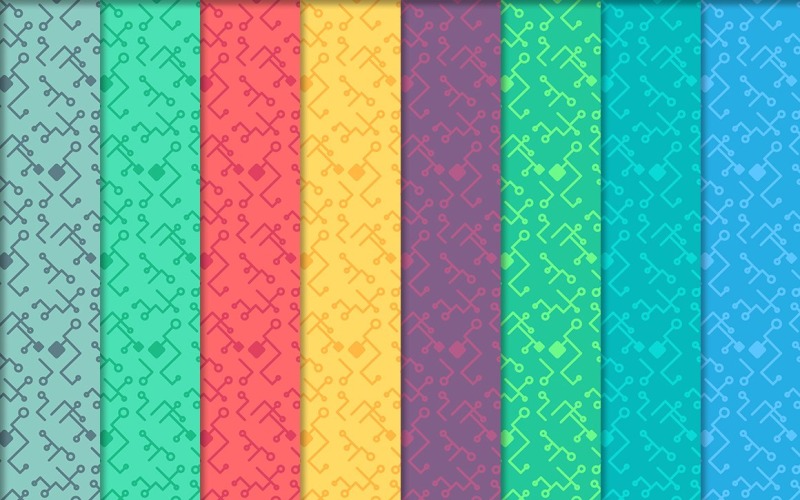 Download Pattern "High Tech Seamless Print Pattern" / High Tech Seamless Print Pattern - Pattern на тему графика modern,clean,logo,illustration,poster,t-shirt,design,sign,web,vector,fabric,color,illustrations,hand,3d,ornament,badge,business,technology,colorful,bright,energy,engineering,tech,background,s