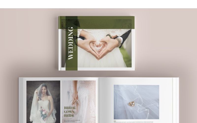 Photo Album 8 Wedding - Corporate Identity Template