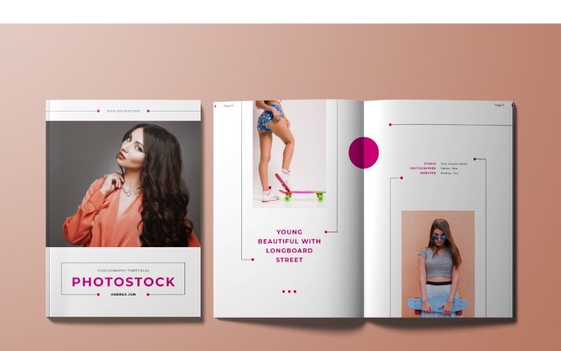 Download Фирменный стиль "Photography Portfolio 2 Women Will - Corporate Identity Template" / Photography Portfolio 2 Women Will - Corporate Identity Template - Фирменный стиль на тему графика a4,brochure,photography,portfolio,lookbook,magazine,modern,photobook,booklet,letter,creative,design,catalog,fashion,multipurpose