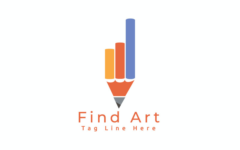 Find Art Logo Template