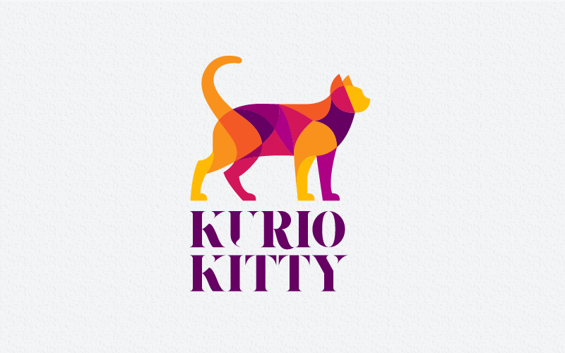 Куріо Кітті логотип шаблон