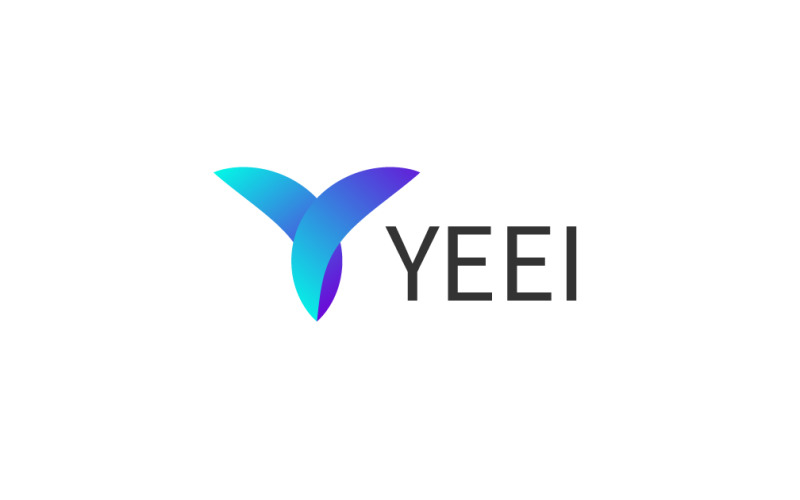 Modello di lettera Y Logo