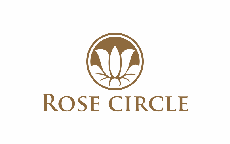 Download Шаблон логотипа "Rose circle Logo Template" / Rose circle Logo Template - Шаблон логотипа на тему графика rose,circle,design,round,vector,illustration,flower,card,wreath,blossom,abstract,nature,graphic,spring,romantic,beautiful,gold,plant,celebration,banner