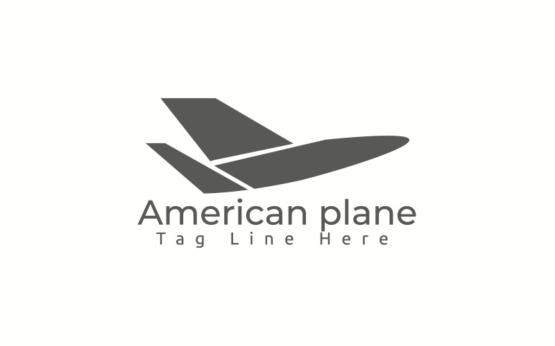 Download Шаблон логотипа "American Plane Logo Template" / American Plane Logo Template - Шаблон логотипа на тему графика air battle,aircraft,airplane,app,application,army,brand,branding,cartoon,fly,game,goggles,headphones,helmet,human,illustration,logo,logotype,military,mustache