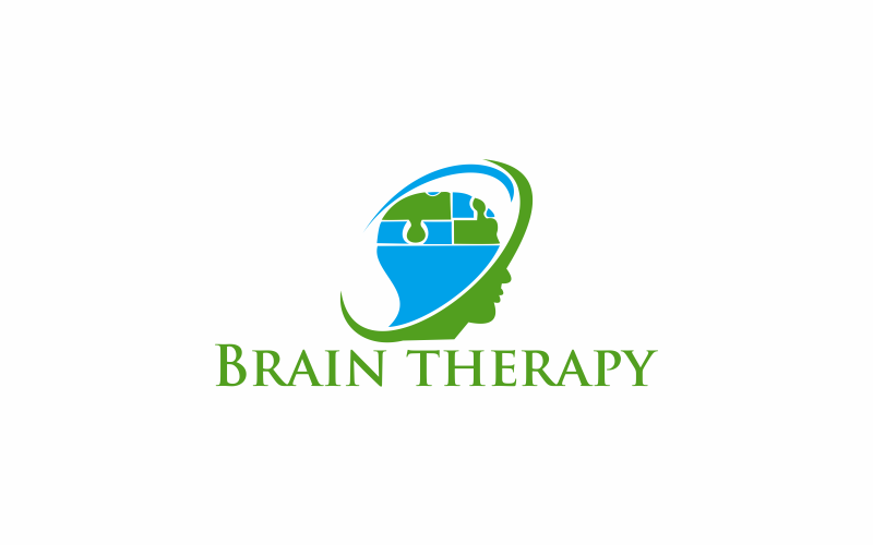 Brain Therapy Logo Template #160310 - TemplateMonster