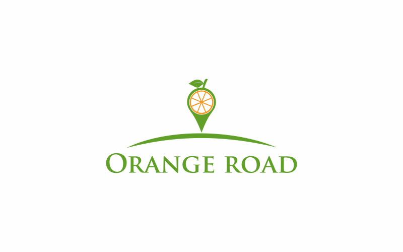 Download Шаблон логотипа "Orange Road Logo Template" / Orange Road Logo Template - Шаблон логотипа на тему графика road,orange,transportation,drive,transport,nature,yellow,nobody,view,abstract,sky,horizon,blue,bright,ground,green,sign,beautiful,rural,evening