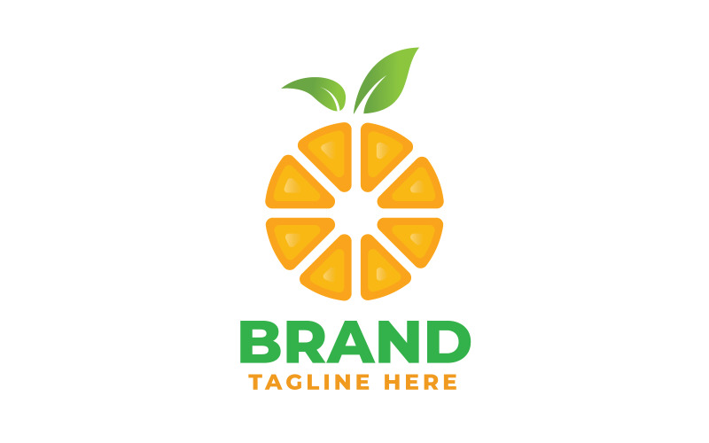 Plantilla de logotipo de bebida de limón