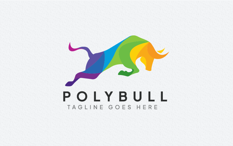 Download Шаблон логотипа "Polybull Logo Template" / Polybull Logo Template - Шаблон логотипа на тему графика animal,animals,battle,branding,bull,bull logo,colorful,consultant,consulting,corporate,creative,creativity,expertise,finance,financial,game,investment,marketing,polygon,real estate