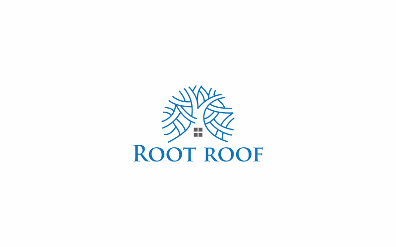 Download Шаблон логотипа "Root Roof Logo Template" / Root Roof Logo Template - Шаблон логотипа на тему графика roof,nature,tree,landscape,house,root,green,home,natural,illustration,vector,graphic,traditional,modern,property,eco,organic,construction,abstract,logo