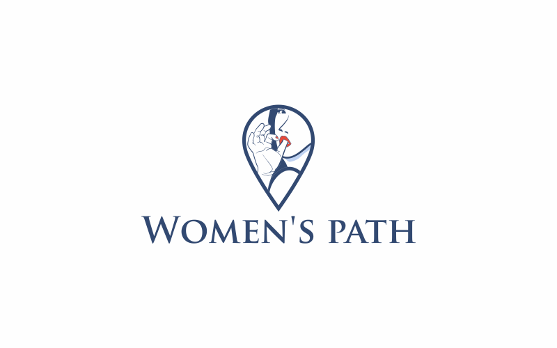 Download Шаблон логотипа "Women's Path Logo Template" / Women's Path Logo Template - Шаблон логотипа на тему графика background,path,isolated,woman,design,young,hand,women,fashion,mobile,template,concept,body,casual,girl,business,symbol,male,caucasian,fashionable