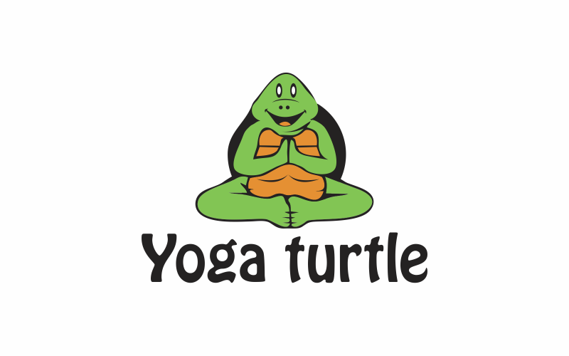 Download Шаблон логотипа "Yoga Turtle Logo Template" / Yoga Turtle Logo Template - Шаблон логотипа на тему графика turtle,yoga,illustration,vector,animal,cartoon,character,white,meditation,healthy,activity,happy,design,green,gymnastics,sport,set,fauna,graphic,young