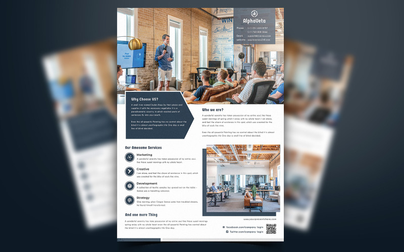 Blair Corporate Flyer Design Corporate Identity Template