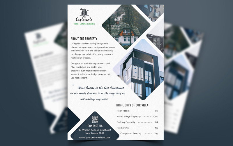Download Фирменный стиль "Booger - Real Estate Property Flyer Design - Corporate Identity Template" / Booger - Real Estate Property Flyer Design - Corporate Identity Template - Фирменный стиль на тему графика flyer,real,estate,open,house,property,agent,realtor,sell,rent,home,apartment,architect,villa,poster
