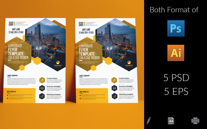 Download Фирменный стиль "Business Flyer" / Business Flyer - Фирменный стиль на тему графика advertising,agency,banner,brochure,business,business flyer,clean,commerce,company,corporate,corporate flyer,cover,creative,creative flyer,flyer,flyer design,flyer template,indesign,magazine,m