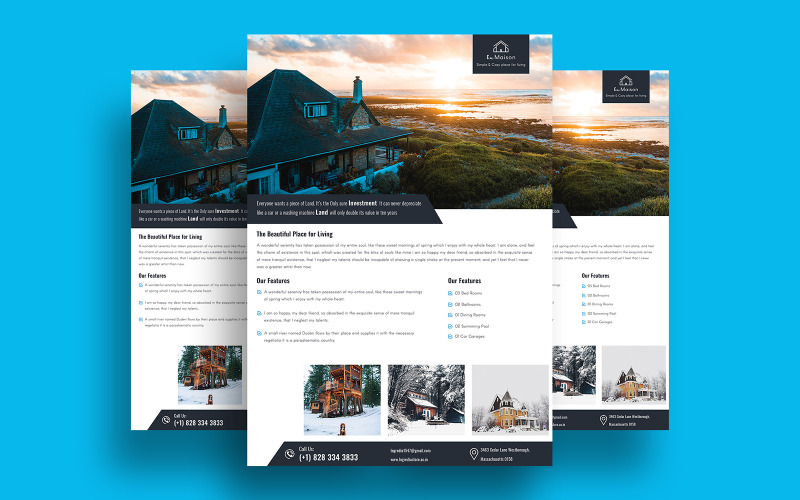 Download Фирменный стиль "Orchid - Real Estate Property Flyer Design - Corporate Identity Template" / Orchid - Real Estate Property Flyer Design - Corporate Identity Template - Фирменный стиль на тему графика flyer,real,estate,open,house,property,agent,realtor,sell,rent,home,apartment,architect,villa,poster