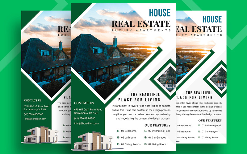 Download Фирменный стиль "Rednec - Real Estate Property Flyer Design - Corporate Identity Template" / Rednec - Real Estate Property Flyer Design - Corporate Identity Template - Фирменный стиль на тему графика flyer,real,estate,open,house,property,agent,realtor,sell,rent,home,apartment,architect,villa,poster