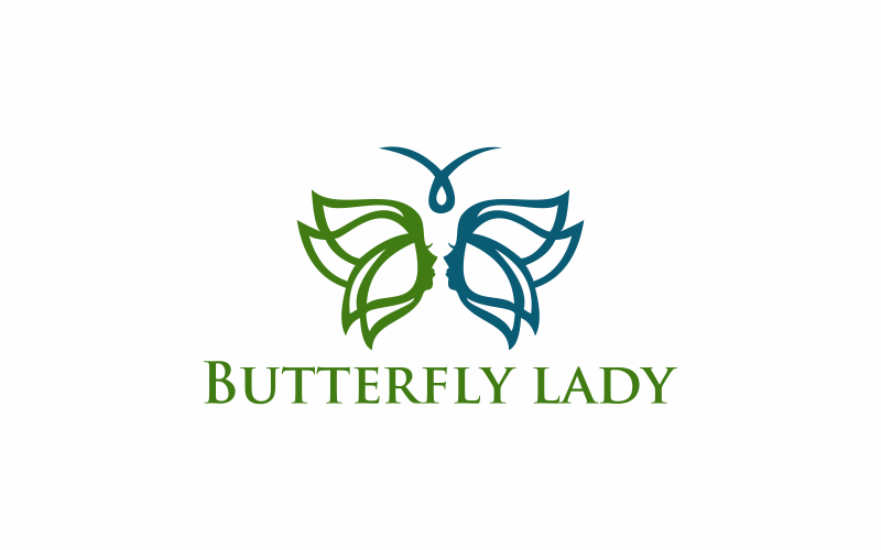 Download Шаблон логотипа "Butterfly face Logo Template" / Butterfly face Logo Template - Шаблон логотипа на тему графика butterfly,lady,beauty,vector,design,illustration,hair,fashion,woman,graphic,logo,glamour,wing,profile,pink,abstract,spa,natural,healthy,template