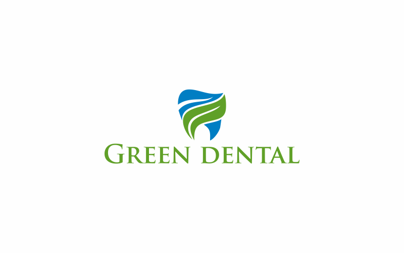 Download Шаблон логотипа "Leaf Teeth Logo Template" / Leaf Teeth Logo Template - Шаблон логотипа на тему графика health,dental,medical,dentist,medicine,dentistry,green,healthy,healthcare,professional,smile,blue,doctor,woman,beautiful,design,female,closeup,denture,person