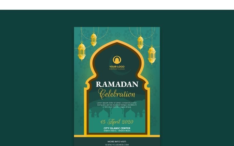 Download Vector "Poster Ramadhan Celebration - Vector Image" / Poster Ramadhan Celebration - Vector Image - Vector на тему графика poster,vector,illustration,creative,artistic,design,musician,classic