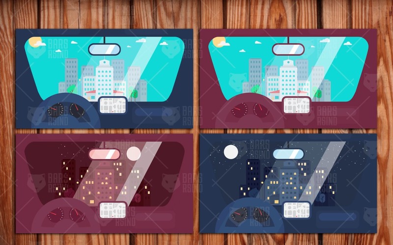 Download Vector "Trip To The City - Vector Image" / Trip To The City - Vector Image - Vector на тему графика shop,store,market,city,urban,build,vector,town,architecture,design,cityscape,skyscraper,street,house,day,landscape,estate,exterior,business,gps