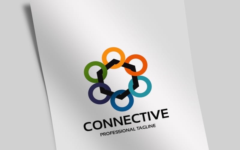 Download Шаблон логотипа "Connective Logo Template" / Connective Logo Template - Шаблон логотипа на тему графика abstract,box,colorful,colorfull,connect,creative,cube,cubical,design,hexa,hexagon,modern,smart,smart objects,solid,square,storage,strong,studio,tech
