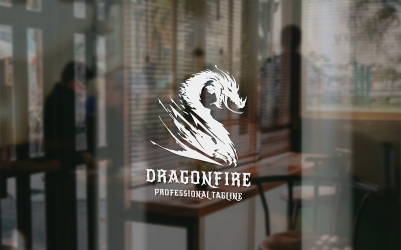 Download Шаблон логотипа "Dragon Fire Logo Template" / Dragon Fire Logo Template - Шаблон логотипа на тему графика boat,brand,branding,competition,crew,dragon,dragon boat,dragonboat,fast,fun,hard,head,identity,leader,marine,muscle,paddle,print ready,quick,row