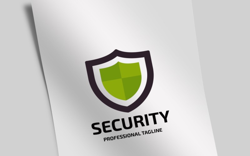 Modèle de logo de sécurité