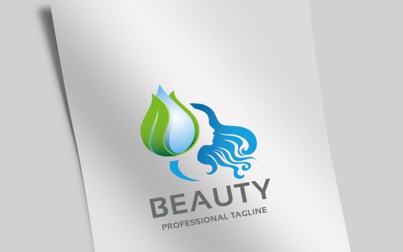 Modello di Logo di donne di bellezza