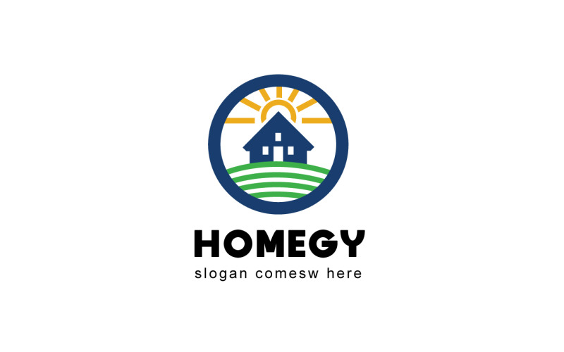 Modelo de logotipo Homegy