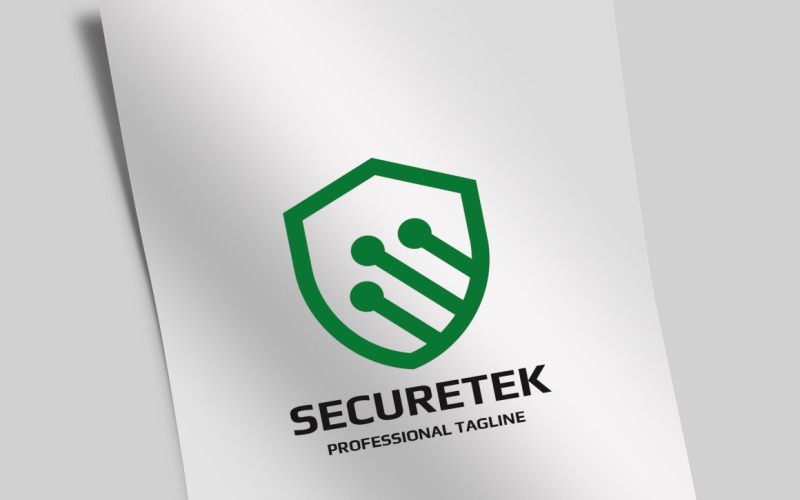 Securetek Logo sjabloon