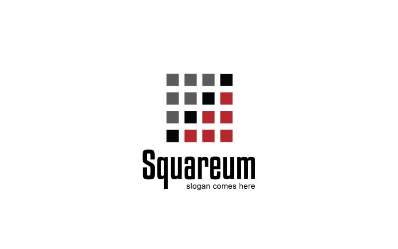 Download Шаблон логотипа "Squareum Logo Template" / Squareum Logo Template - Шаблон логотипа на тему графика vector,illustror,eps,graphics,art,logo,design,template,imagination,invention,squareum logo,square,hijab,love,architecture,nails,segiempat,city,travel,boxes