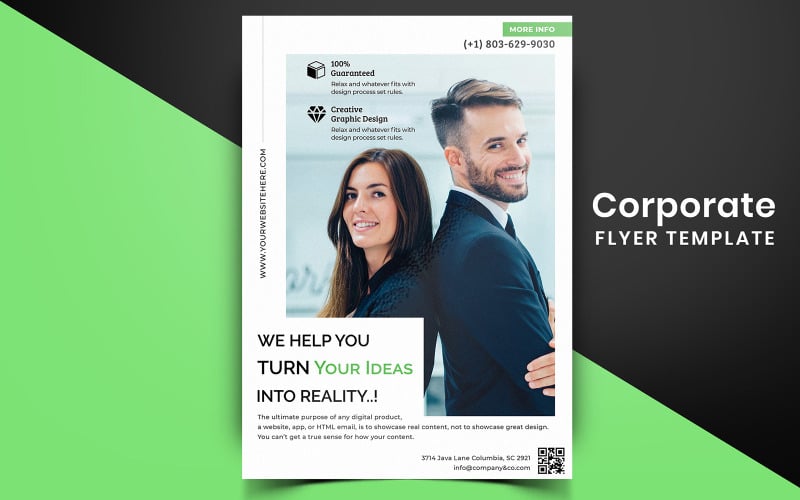 Download Фирменный стиль "Adron -  Flyer Design - Corporate Identity Template" / Adron -  Flyer Design - Corporate Identity Template - Фирменный стиль на тему графика corporate,company,flyer,business,sales,offers,vintage,poster,print,brochure,template,event,elegant,modern,minimal
