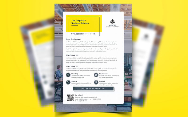 Download Фирменный стиль "Berate -  Flyer Design - Corporate Identity Template" / Berate -  Flyer Design - Corporate Identity Template - Фирменный стиль на тему графика corporate,company,flyer,business,sales,offers,vintage,poster,print,brochure,template,event,elegant,modern,minimal