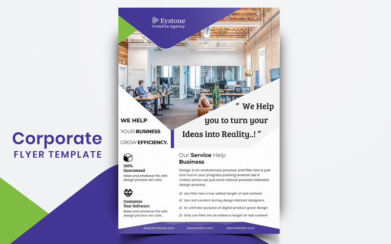 Download Фирменный стиль "Boncret -  Flyer Design - Corporate Identity Template" / Boncret -  Flyer Design - Corporate Identity Template - Фирменный стиль на тему графика corporate,company,flyer,business,sales,offers,vintage,poster,print,brochure,template,event,elegant,modern,minimal