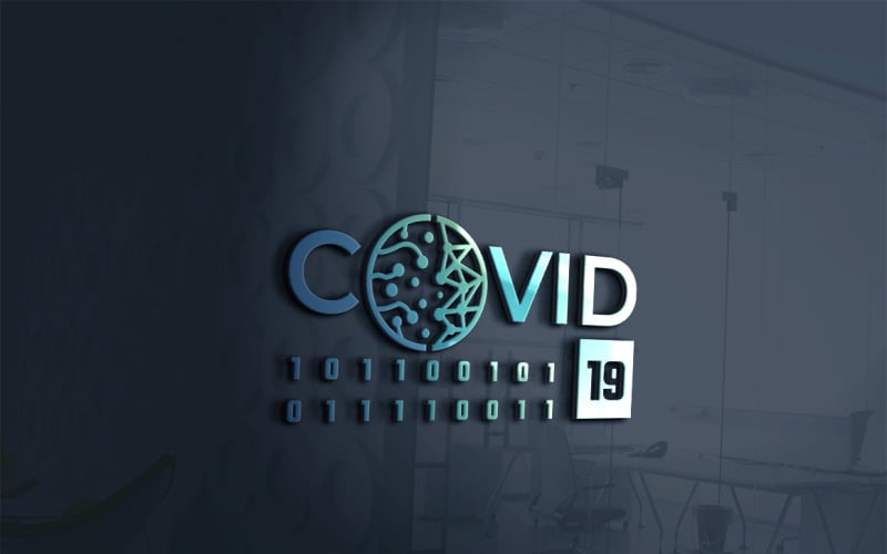 Download Шаблон логотипа "Corona virus - Covid19 Logo Template" / Corona virus - Covid19 Logo Template - Шаблон логотипа на тему графика coronavirus,virus logo,covid19,logo,coronavirus logo,healty,medical c,logo c,letter,logo corona,virus,stay at home,pandemic
