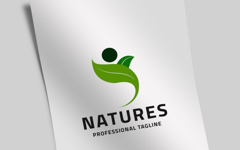Download Шаблон логотипа "Natures Logo Template" / Natures Logo Template - Шаблон логотипа на тему графика adventure,botanical,branch,creative,design,eco,ecology,environment,food,forest,fresh,garden,grow,heart,landscape,leaf,leave,life,natural,organic logo