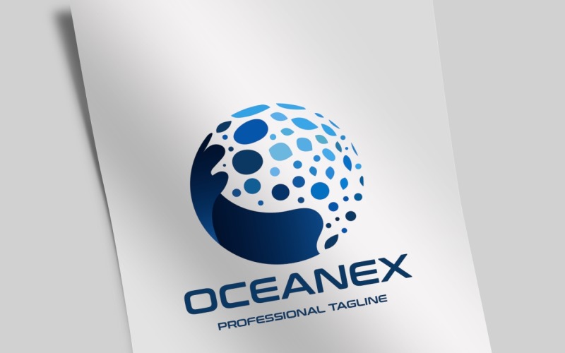Download Шаблон логотипа "Oceanex Letter O Logo Template" / Oceanex Letter O Logo Template - Шаблон логотипа на тему графика aquatic,boat,circle,circular,coast,fluid,letter,liquid,media,o letter,o logo,ocean,ocean wave,oceanic,pacific,professional,resort,responsive,sea,spa