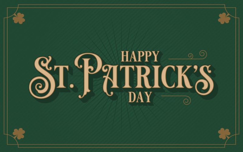 Download Фирменный стиль "Patrick Day Card. - Corporate Identity Template" / Patrick Day Card. - Corporate Identity Template - Фирменный стиль на тему графика march,party,patrick,clover,culture,event,gold,green,happy,holiday,banner,card,celebration,poster,pub,leaf,traditional,vector,vintage,retro