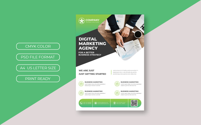 Download Фирменный стиль "Simple Business Flyer Theme Concept - Corporate Identity Template" / Simple Business Flyer Theme Concept - Corporate Identity Template - Фирменный стиль на тему графика flyer,poster,business,abstract,design,template,office,marketing,promotion,presentation,photo,elegant,corporate,company,modern,corporate identity,document,print,identity,professional