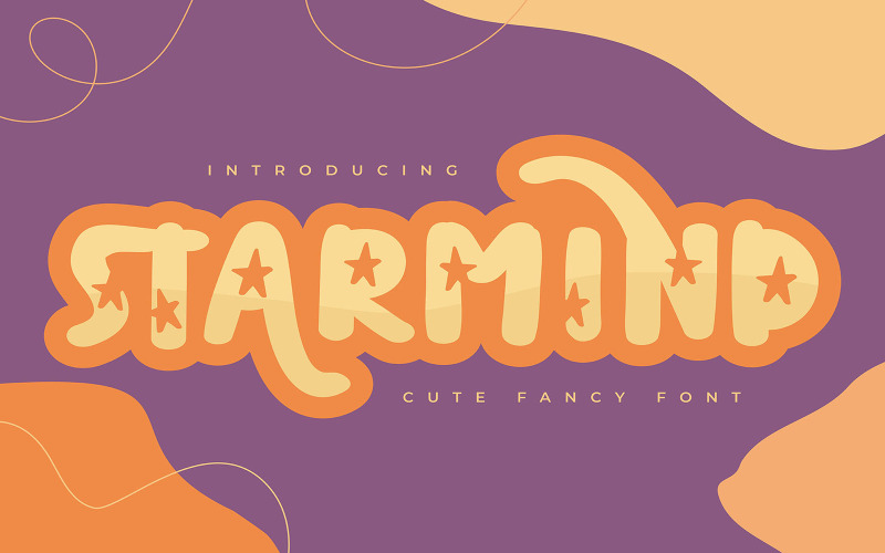 Starmind | Śliczne fantazyjne czcionki